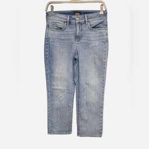 NYDJ Not Your Daughters Cropped Jeans Sz 4 Light Blue